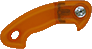 Saw handle PISTOL S-117 Orange