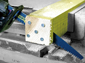 コースレッドも切断