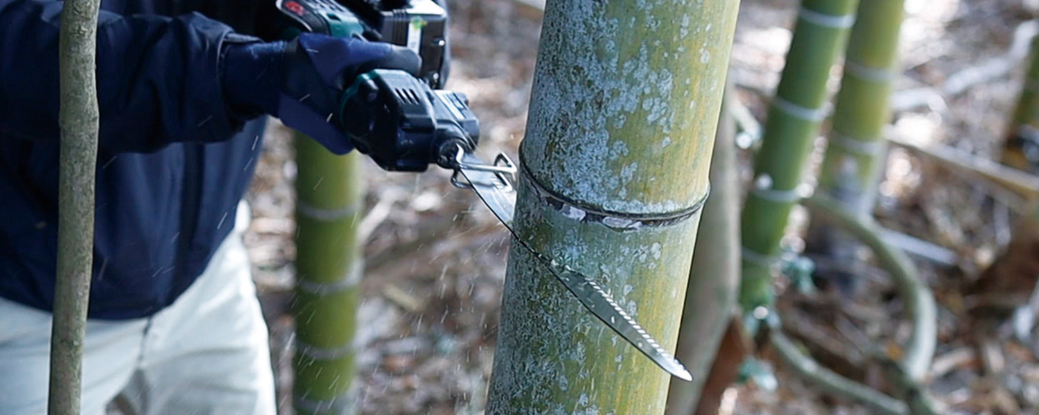 パワフルに、スピーディに、一発切断。