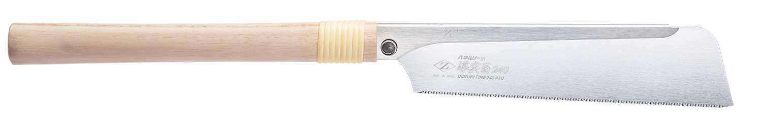 替刃式のこぎり　パネルソー導突目