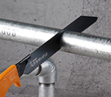 鉄・軽金属の切断に最適な鋸！